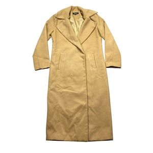 Missguided Camel Trench Coat